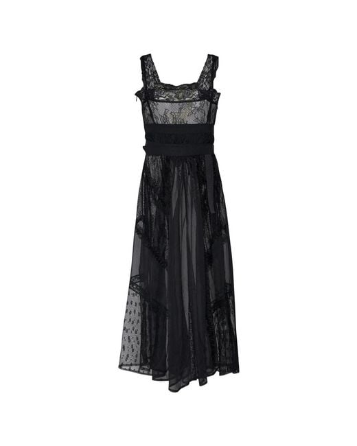 Silvian Heach Black Party Dresses