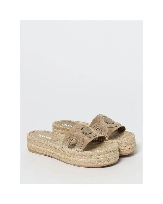 Sliders di Versace in Natural