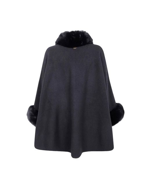 Twinset Jassen ,Zwart ,Zwarte Jassen Voor Vrouwen in het Blue