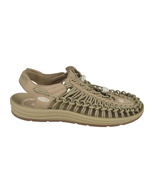Flat Sandals di Keen in Green da Uomo