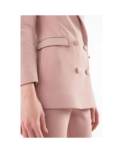 Dixie Pink Jcbmdfb Double -Breasted Jacke