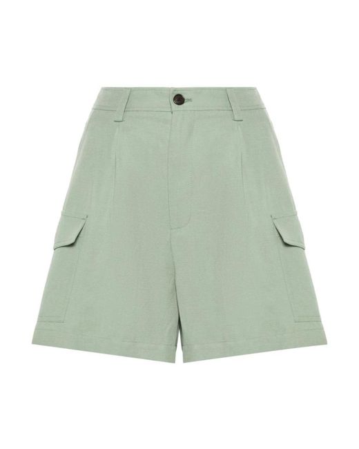 Woolrich Green Short Shorts