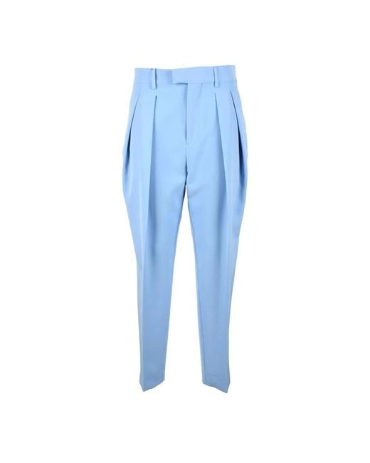 Berwich Elegante Stretch Broek in het Blue