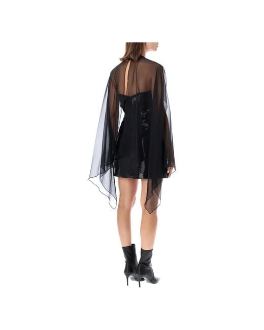 Party Dresses Alberta Ferretti de color Black