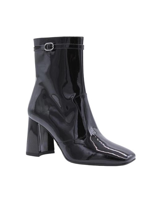 Nero Giardini Black Heeled Boots