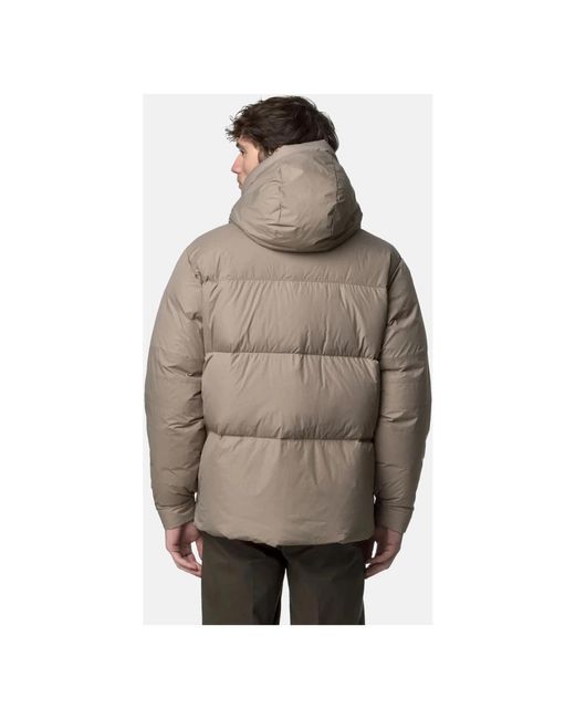 K-Way Gray Down Jackets for men