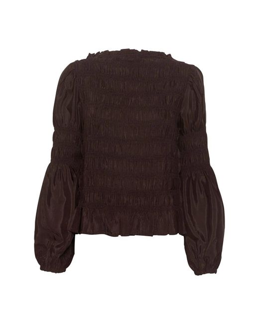 Cream Overhemden ,Bruin ,Blouses in het Brown