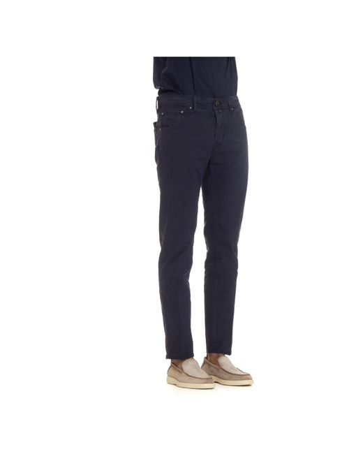 Jacob Cohen Slim-fit trousers in Blue für Herren
