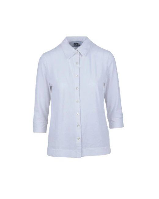 Alpha Studio Blue Shirts