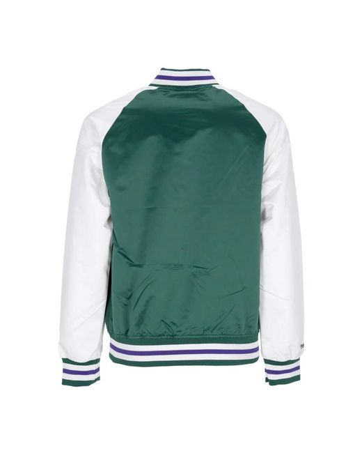 Mitchell & Ness Green Bomber Jackets for men