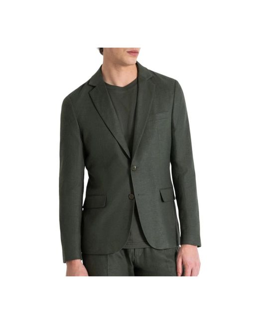 Antony Morato Grüne americana jacke blazer in Green für Herren