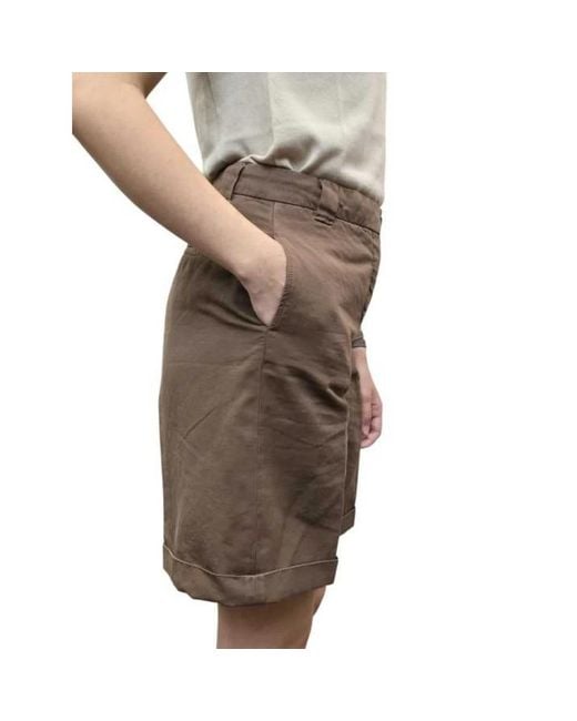 Mason's Brown Casual Shorts