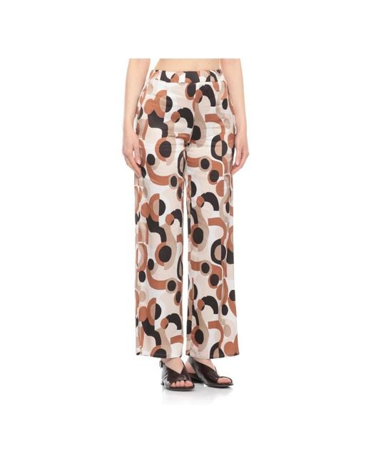 Kangra Multicolor Straight Trousers