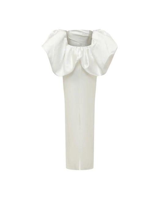 Solace London White Maxi Dresses