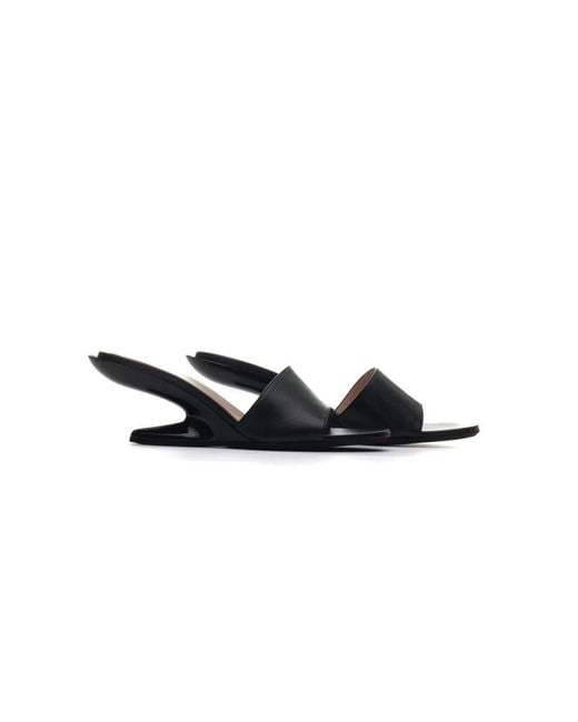 N°21 Black Heeled Mules