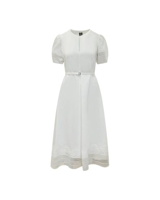 HUGO White Midi Dresses