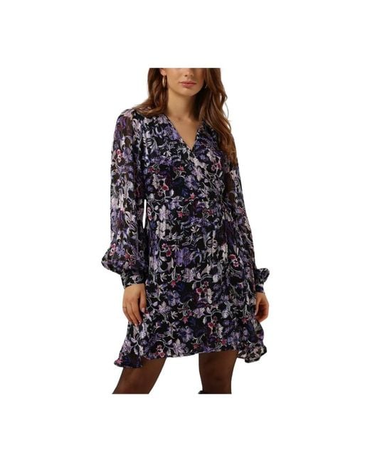 Freebird by Steven Paarse Bora Jurk Mini Jurk in het Blue