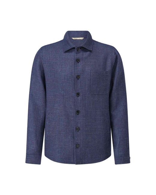Maurizio Baldassari Blue Light Jackets for men