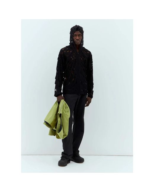 Post Archive Faction PAF Black Zip-Throughs for men
