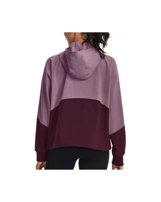 Under Armour Jassen ,Veelkleurig ,Leer Getailleerde Klassieke Blazer in het Purple