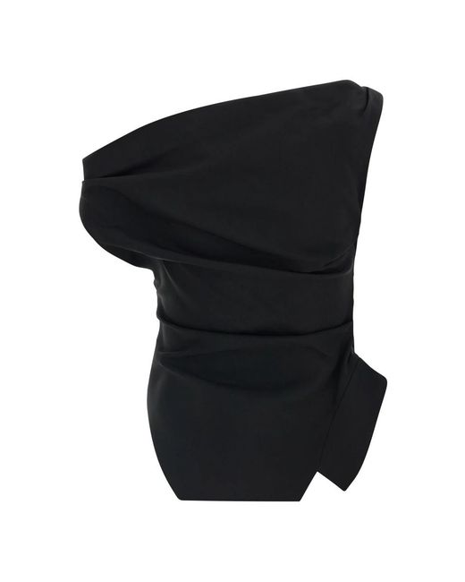 Rohe Black Sleeveless Tops