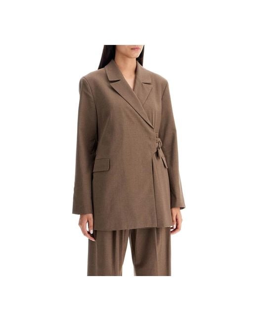 Ganni Brown Blazers