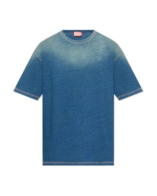 DIESEL T-shirt t-boxt-r11 in Blue für Herren