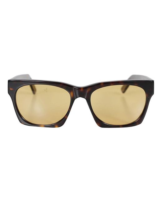 Facehide Accessoires ,Bruin ,Stijlvolle Uv-Bescherming Zonnebril in het Brown