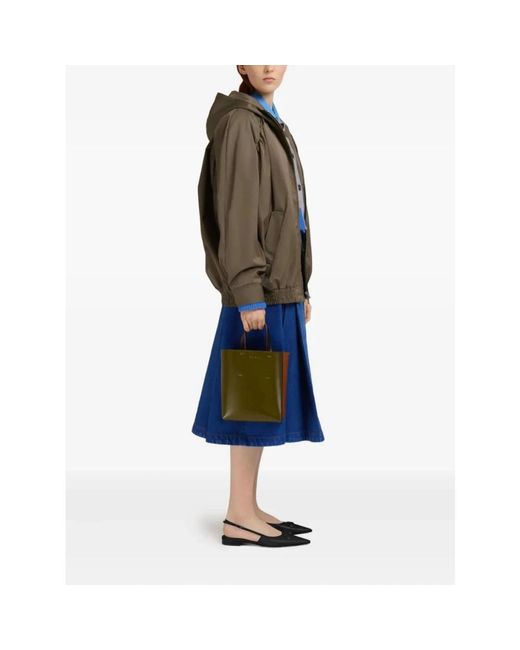 Marni Green Shopping Bags