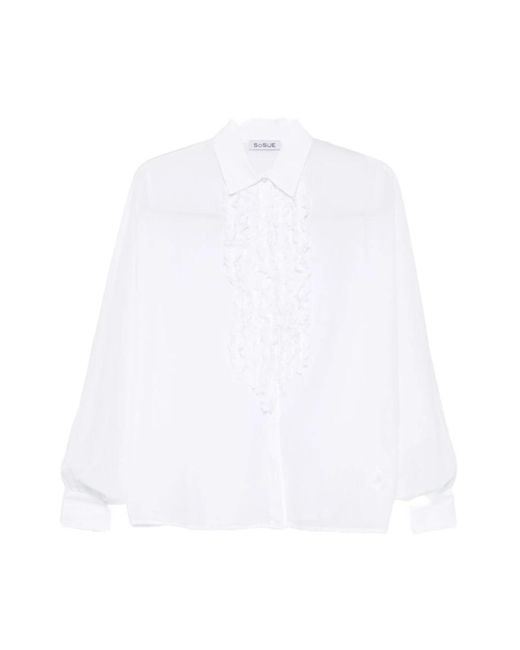 SOSUE White Shirts