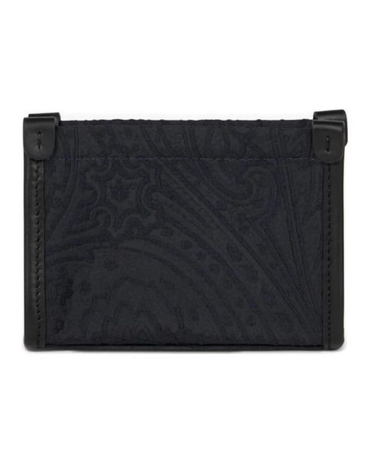 Etro Black Wallets & Cardholders for men