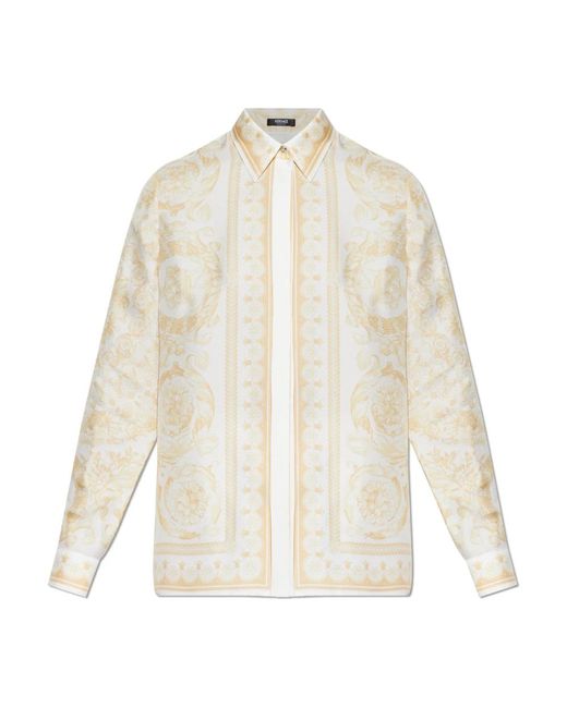 Shirts Versace de color White