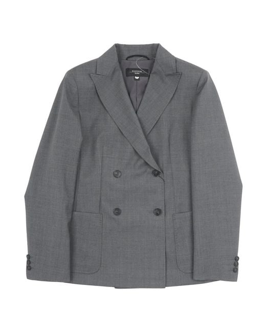 Max Mara Gray Blazers