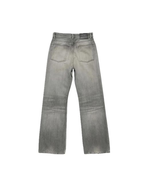 Straight Jeans Acne pour homme en coloris Gray