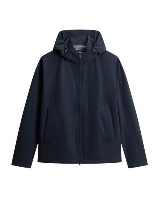 Woolrich Blue Light Jackets for men