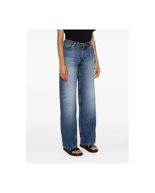 A.P.C. Blue Straight Jeans