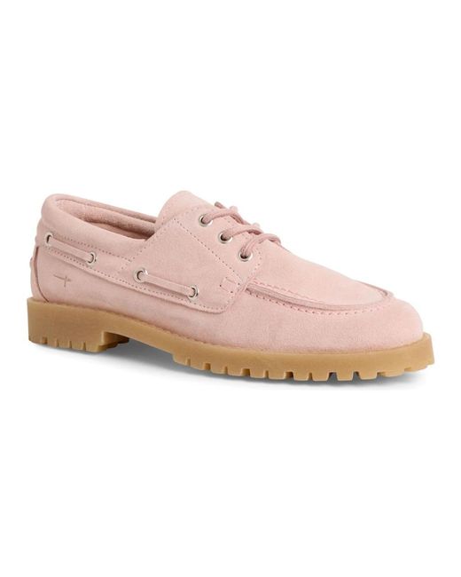 Tamaris Pink Boat Shoes