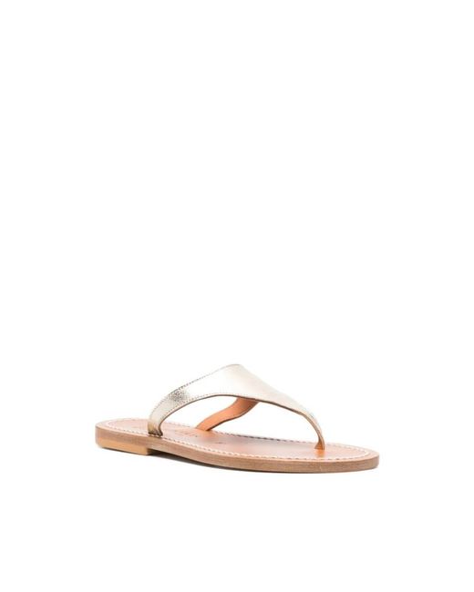 Flip Flops di K. Jacques in Brown
