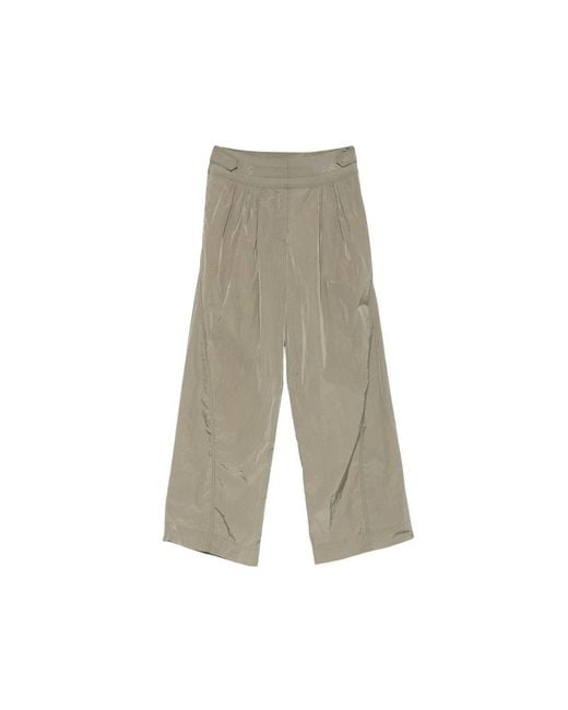 IRO Gray Trousers Wide-Leg