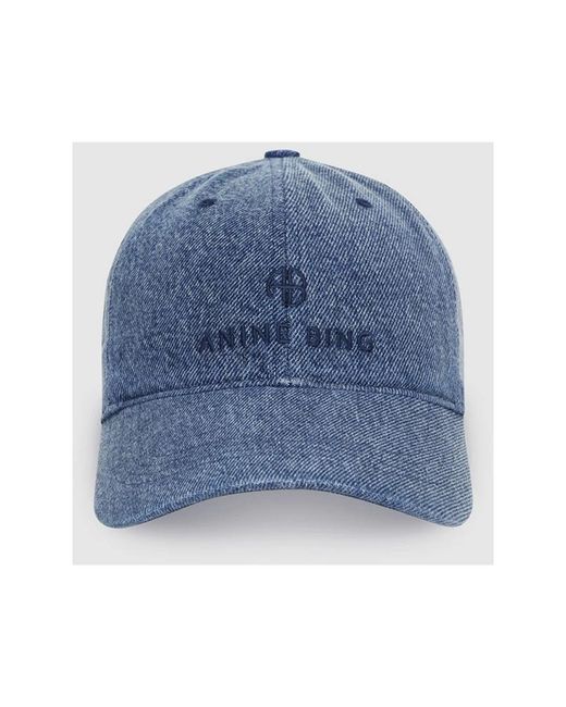 Anine Bing Blue Hats & Caps