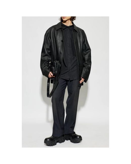 Balenciaga Carcoat Jacket in het Black voor heren