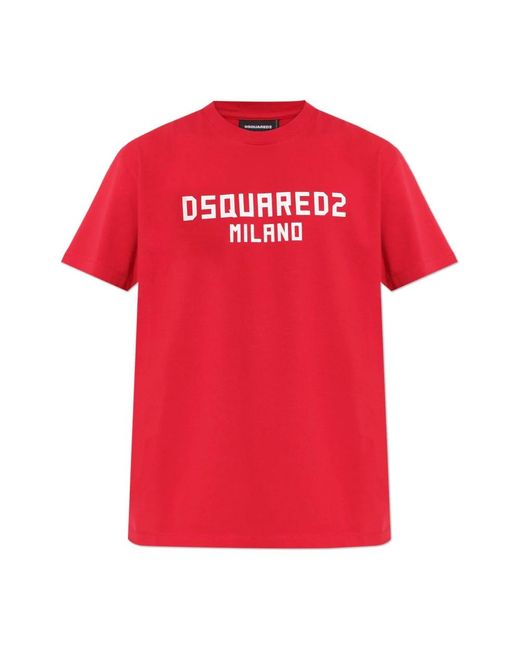 DSquared² Red T-Shirts for men
