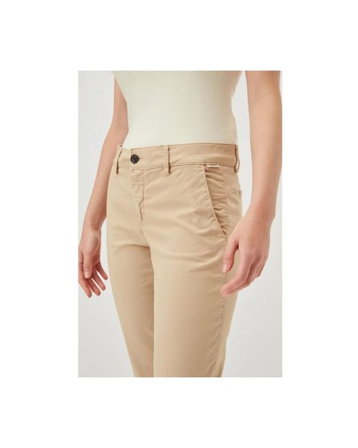 Trousers > cropped trousers Roy Rogers en coloris Natural