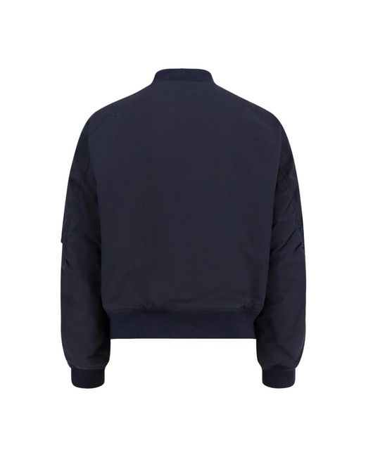 Givenchy Jassen ,Blauw ,Katoen Blauwe Jassen Met Verborgen Ritssluiting in het Blue voor heren