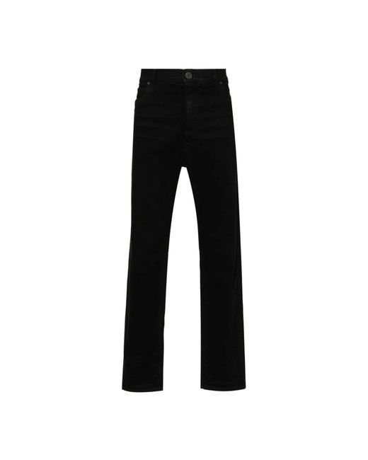 Balmain Black Straight Jeans for men