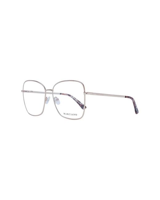 Guess Rose Square Optische Frames in het Metallic