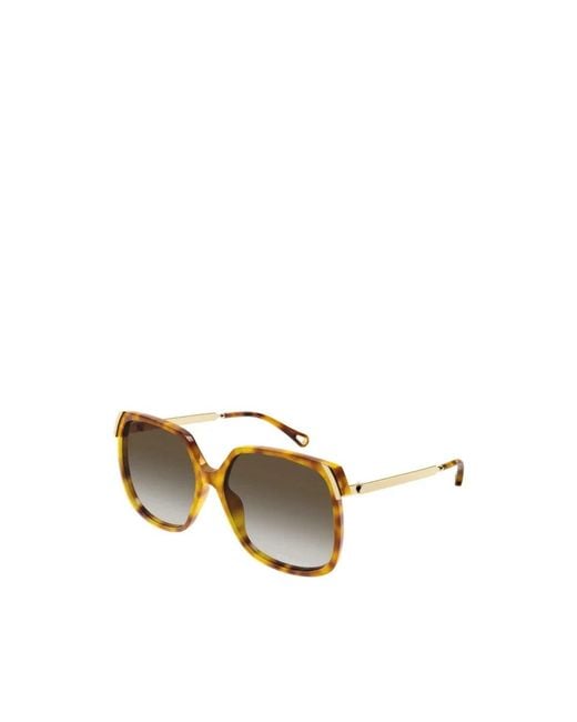 Chloé Metallic Sunglasses