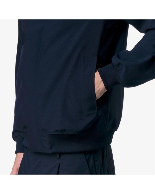 K-Way Blue Rain Jackets for men