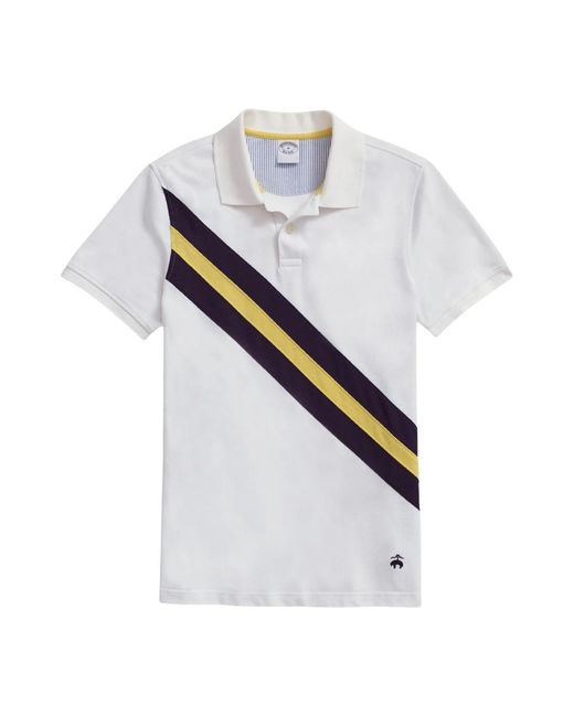 Brooks Brothers White Polo Shirts for men