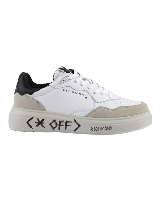 John Richmond White Sneakers for men